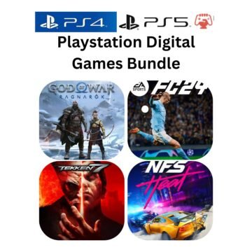 Playstation Digital Games Bundle 4 in 1 by generations.com.pk