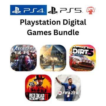 Playstation Digital Games Bundle 5 in 1 by generations.com.pk
