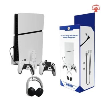 Wall-Mount-Storage-Stand-With-2-in-1-Magnetic-Charging-Cable-by-generations.com_.pk