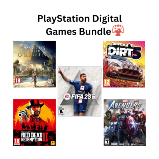 Digital account for PlayStation | 5 in 1 Game Bundle