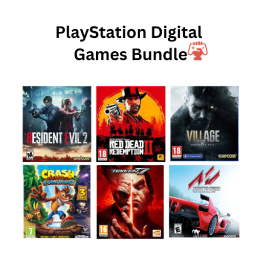 Digital account for PlayStation | 6 in 1 Games Bundle