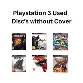 Playstation 3 Used Disc's (Without Cover)