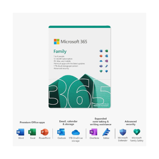 Microsoft 365 Family (12 Months)