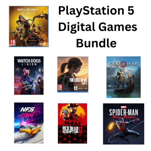 Digital account for PlayStation 5 | 7 in 1 Game Bundle