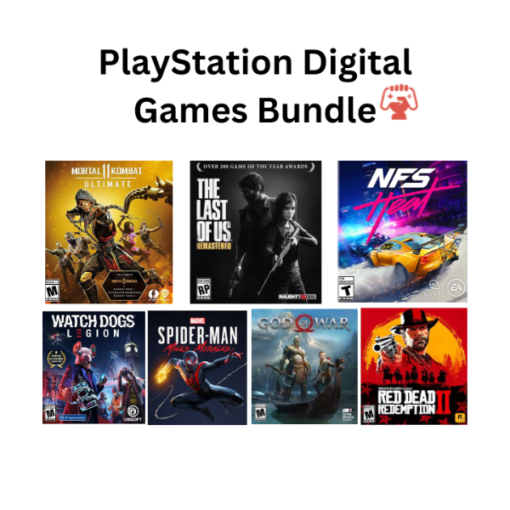 Digital account for PlayStation  | 7 in 1 Game Bundle