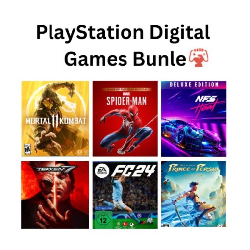 Digital account for Playstation | 6 in 1 Game Bundle