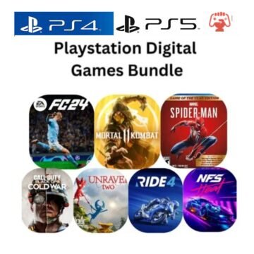 Playstation Digital Games Bundle by generations.com.pk
