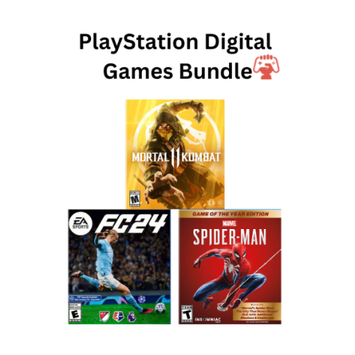 Digital account for Playstation | 3 in 1 Game Bundle