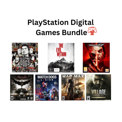 Digital account for Playstation | 7 in 1 Game Bundle