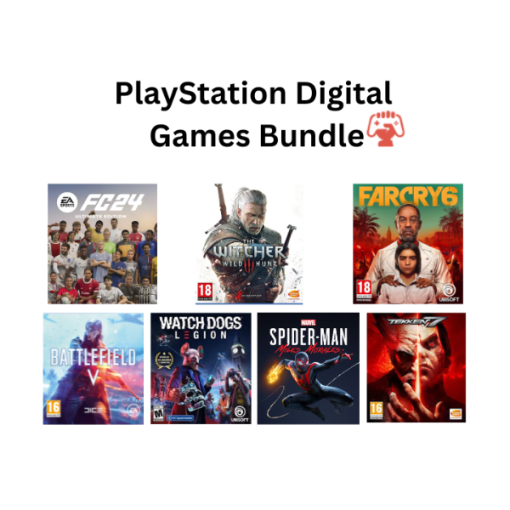 Digital account for PlayStation | 7 in 1 Game Bundle