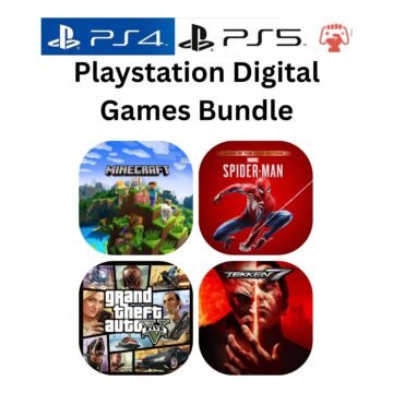 Playstation Digital Games Bundle 4 in 1 by generations.com.pk