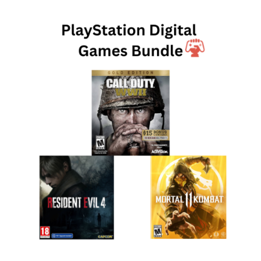 Digital account for PlayStation | 3 in 1 Game Bundle