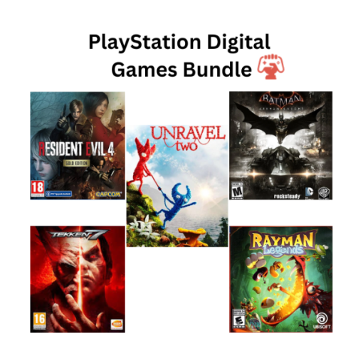 Digital account for PlayStation | 5 in 1 Game Bundle