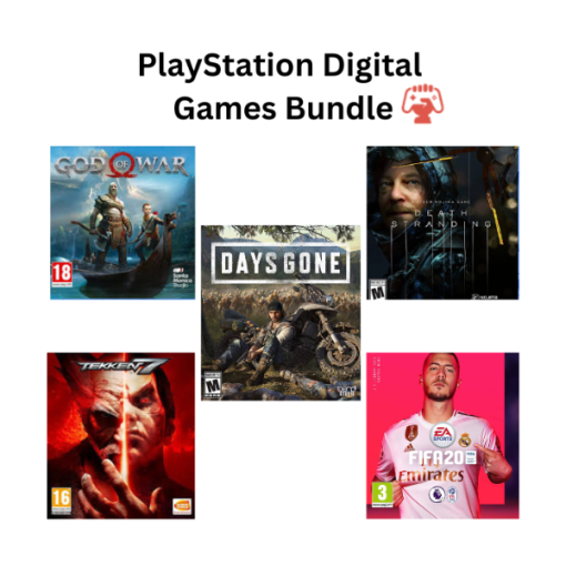 Digital account for PlayStation | 5 in 1 Game Bundle