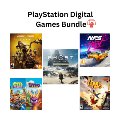 Digital account for Playstation | 5 in 1 Game Bundle