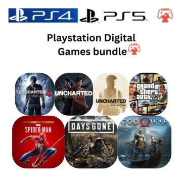 Playstation DIgital Games Bundle by generations.com.pk