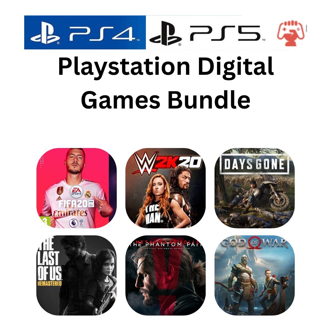 Digital account for PlayStation | 6 in 1 Game Bundle