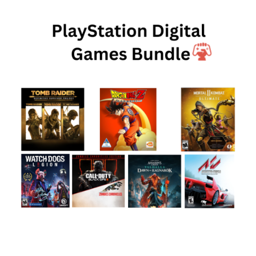 Digital account for PlayStation | 7 in 1 Game Bundle