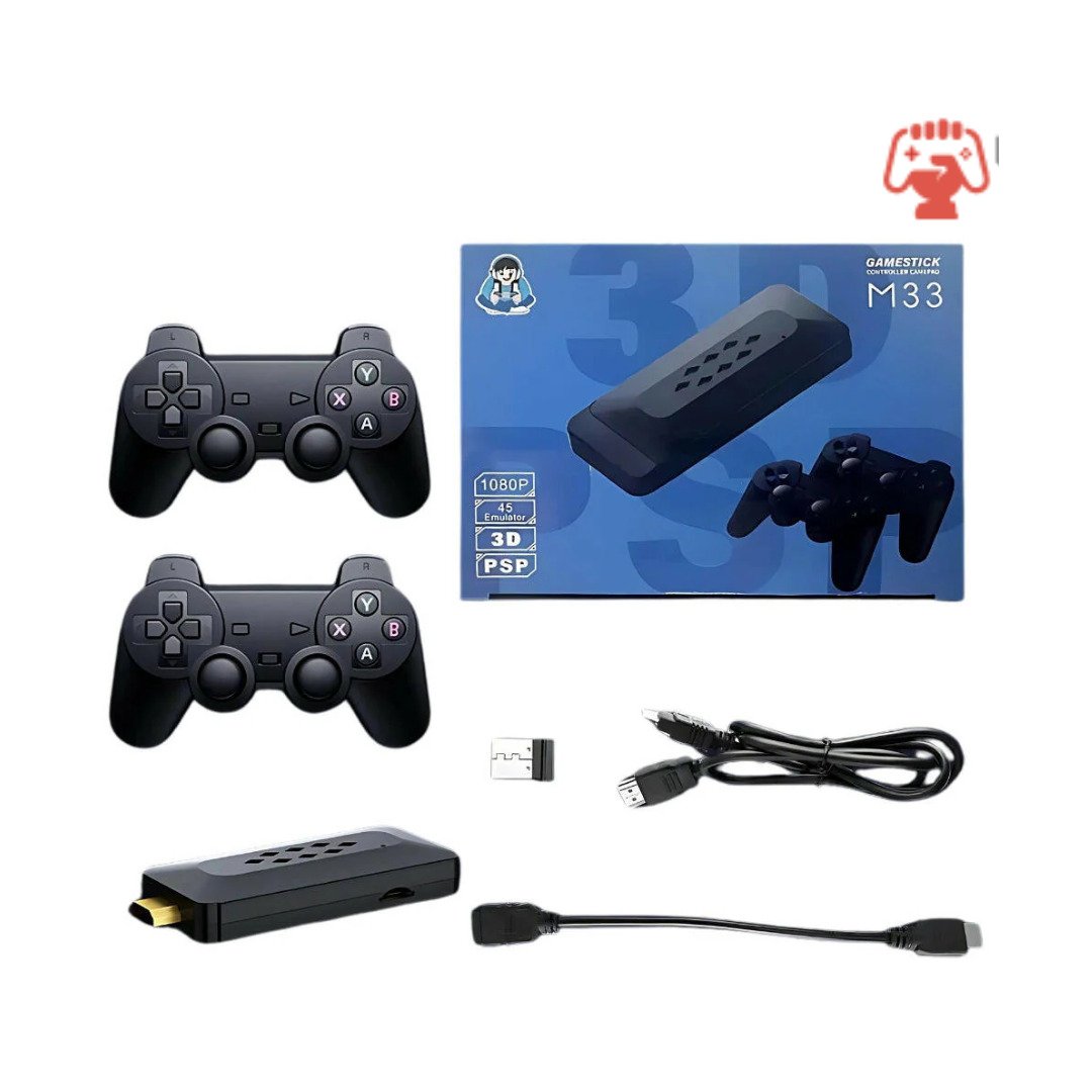 M33 2.4G Wireless Game Stick 64GB by generations.com.pk