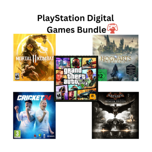 Digital account for PlayStation  | 5 in 1 Game Bundle