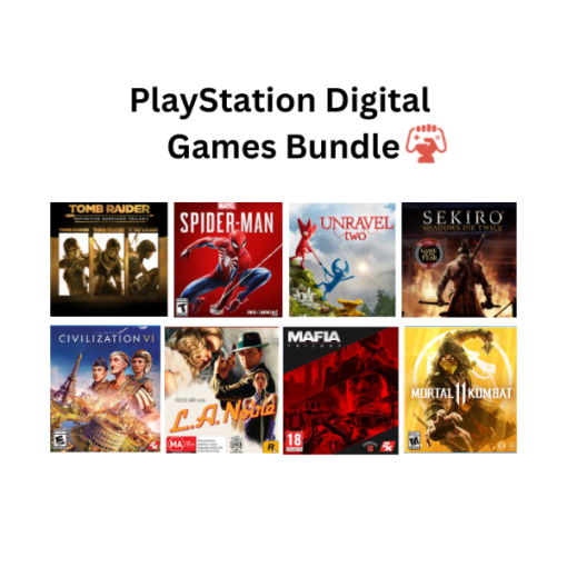 Digital account for PlayStation | 8 in 1 Game Bundle