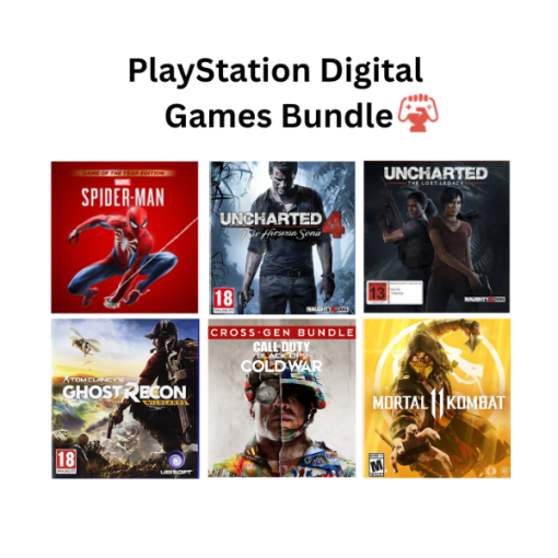 Digital account for PlayStation | 6 in 1 Game Bundle