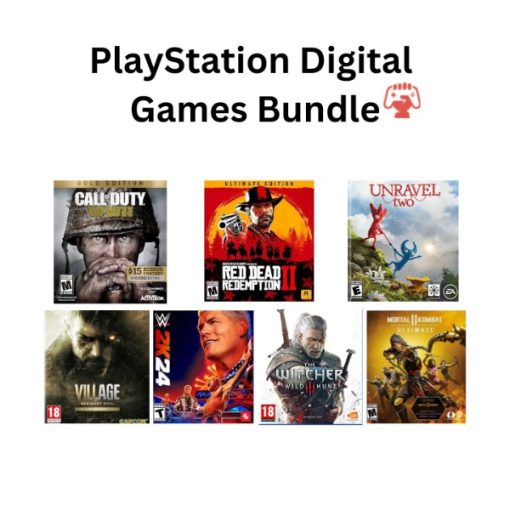 Digital account for PlayStation | 7 in 1 Game Bundle