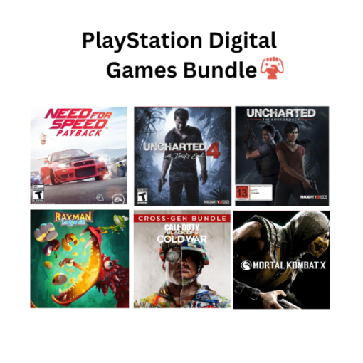 Digital account for PlayStation | 6 in 1 Game Bundle