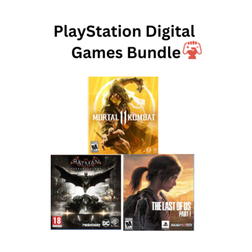 Digital account for PlayStation | 3 in 1 Game Bundle