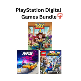 Digital account for PlayStation | 3 in 1 Game Bundle