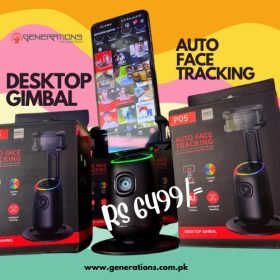 ADZOY Auto Face Tracking AI Desk Selfie Gimbal ADL-P05