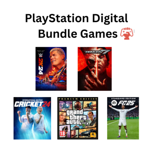 Digital account for PlayStation | 5 in 1 Game Bundle