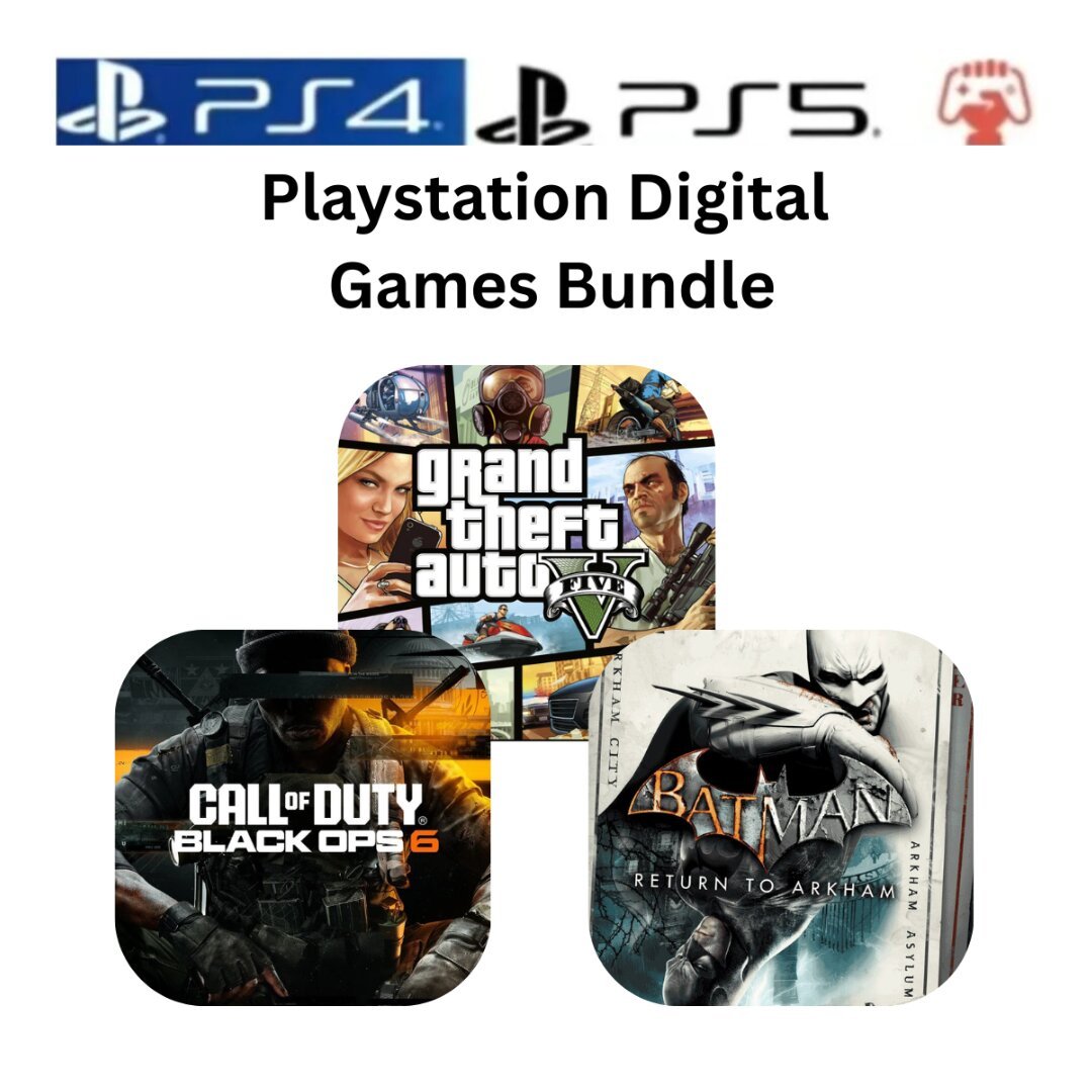 Playstation Digital Games Bundle by generations.com.pk
