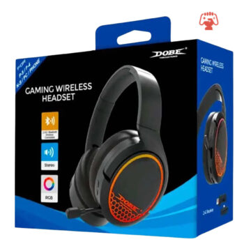 Dobe Wireless Gaming Headset For Ps4,Ps5 by generations.com.pk