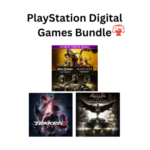 Digital account for PlayStation | 3 in 1 Game Bundle