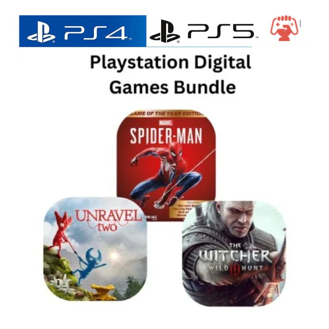 Playstation DIgital Games Bundle by generations.com.pk