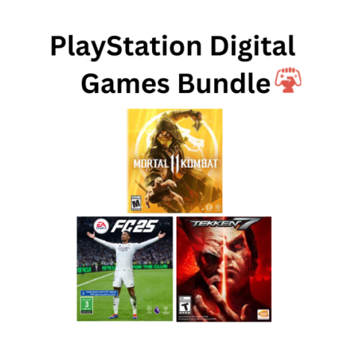 Digital account for PlayStation | 3 in 1 Game Bundle