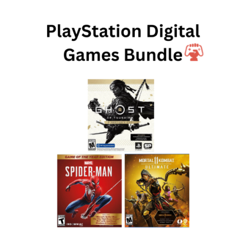 Digital account for PlayStation | 3 in 1 Game Bundle