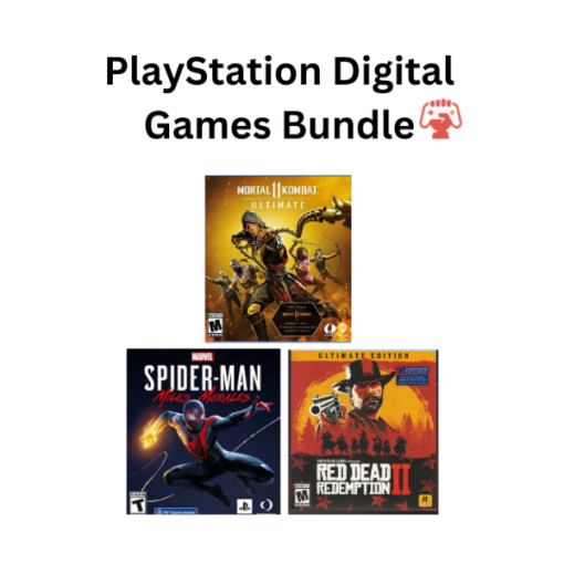 Digital account for PlayStation | 3 in 1 Game Bundle