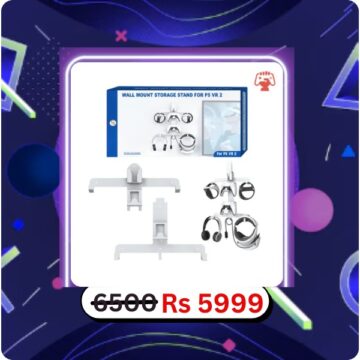 JYS-P5158 For PS5 VR2 Wall Storage Bracket