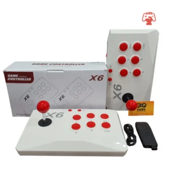 X6 Dual-Arcade Joystick Game Console by generations.com.pk