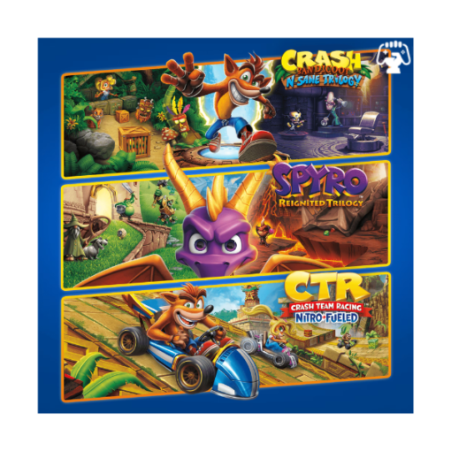 Crash™ + Spyro™ Triple Play Bundle- Ps (Digital Game)