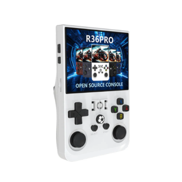 R36 Pro Handheld Game Console 3.5 inch Preinstalled Emulator System - White Rs 14500