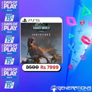Jurassic World Evolution 3- PS5 (Digital Game)