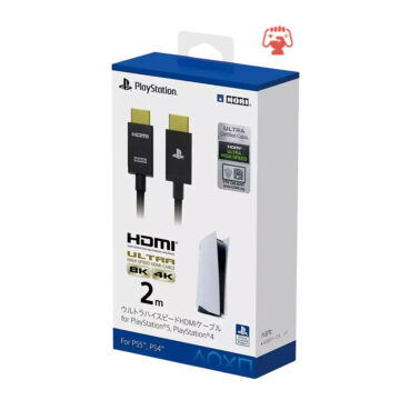 HORI PS5 HDMI 2.1 Ultra High Speed 4K 8K Cable (2M) 8K by generations.com.pk