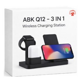 ABK Q12- 3IN 1 Wireless charging Station