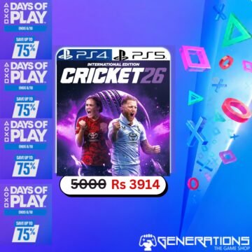 Cricket 26 by generations.com.pk