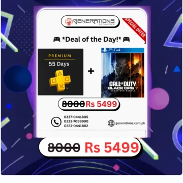 Call of Duty Black Ops 7 + 55 Days PS Plus Bundle