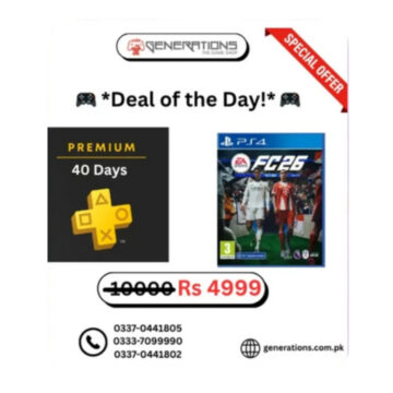 Deal of the day by generations.com.pk