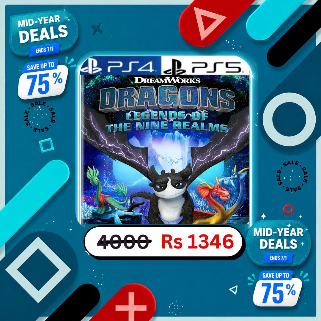 Dreamworks Dragons The Nine Realms by generations.com.pk
